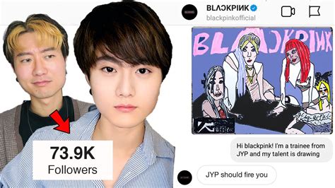 I created a Fake Kpop Idol so I could DM other Kpop Idols bad.